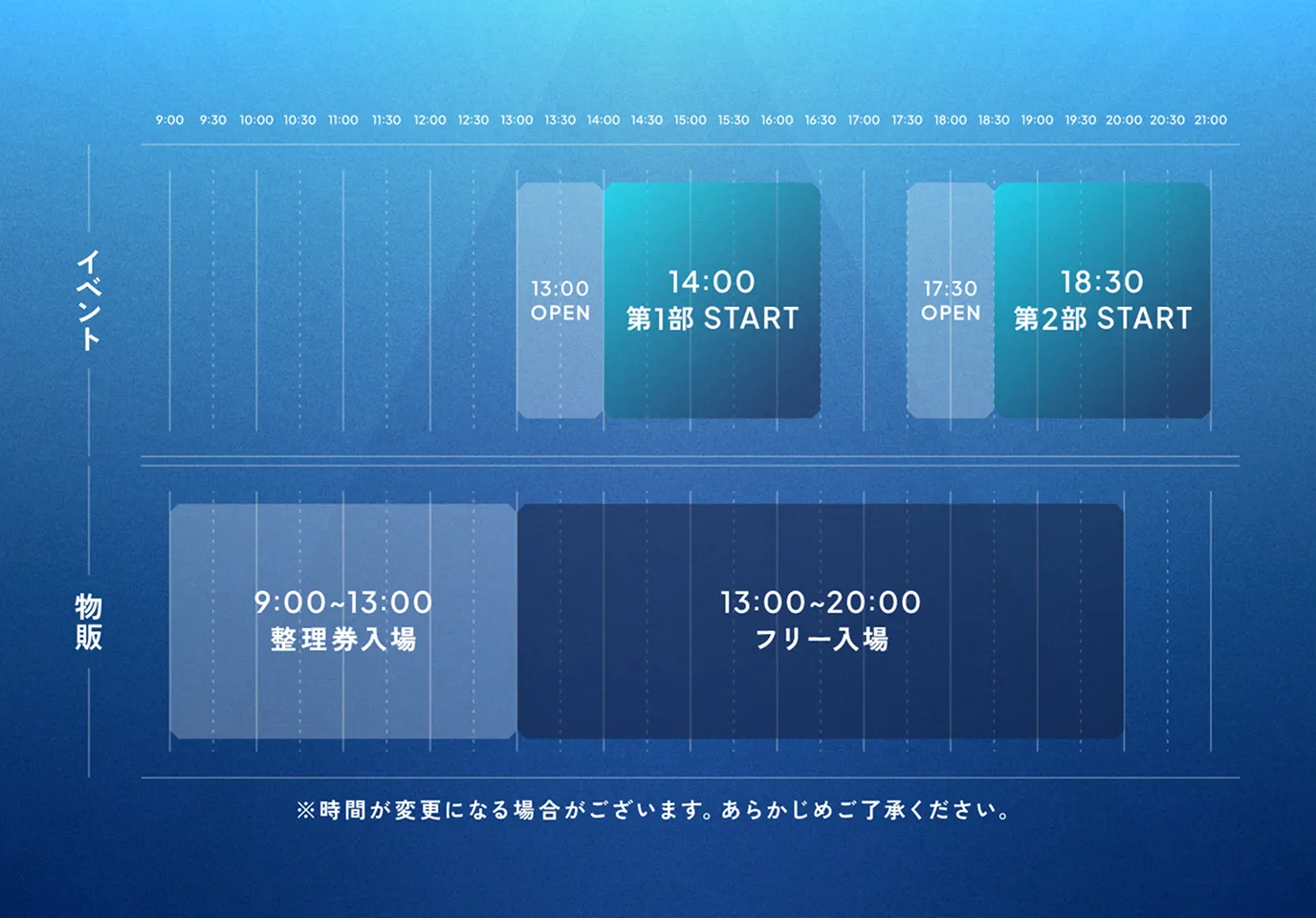 タイムテーブル