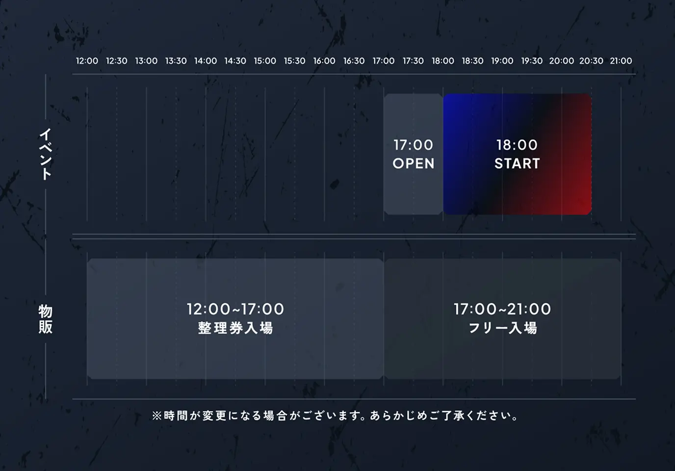 タイムテーブル